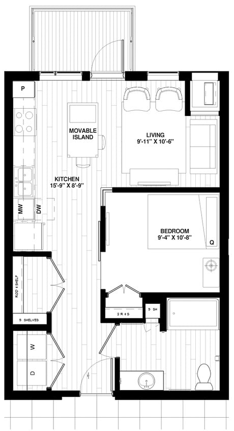 Floor Plan - Penn B
