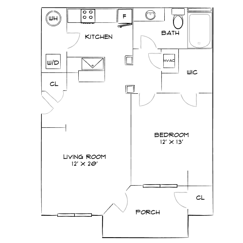 Floor Plan - Design 1A