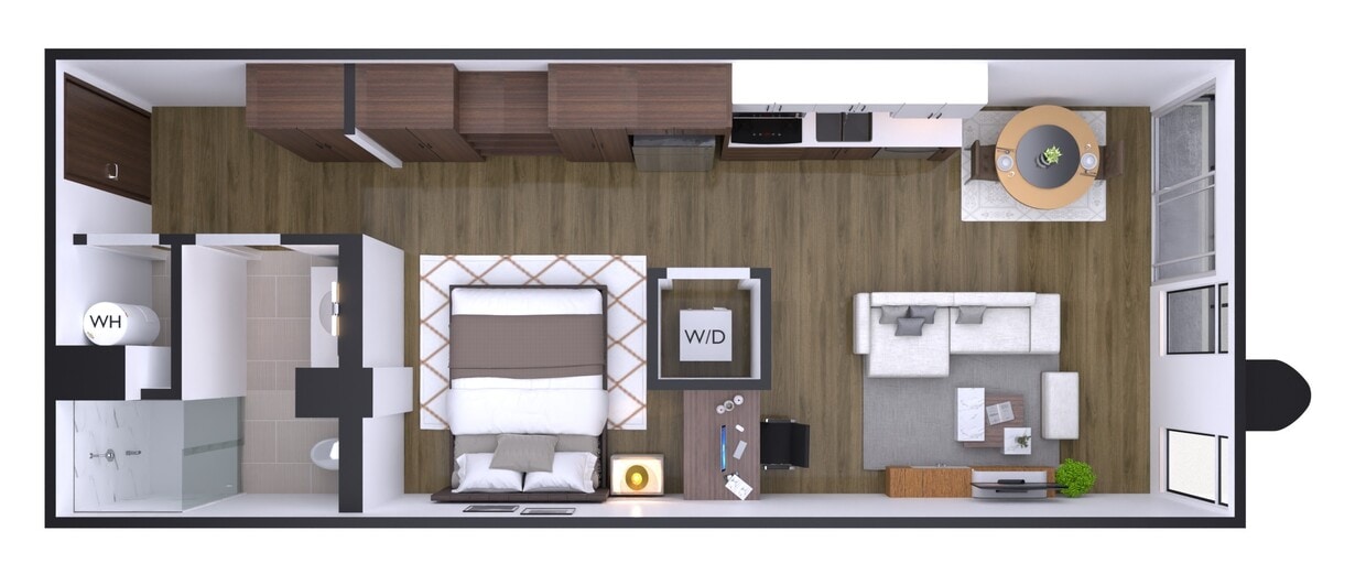 Floor Plan - Studio- D
