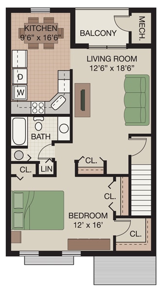 Floor Plan - Saxony  (second floor)