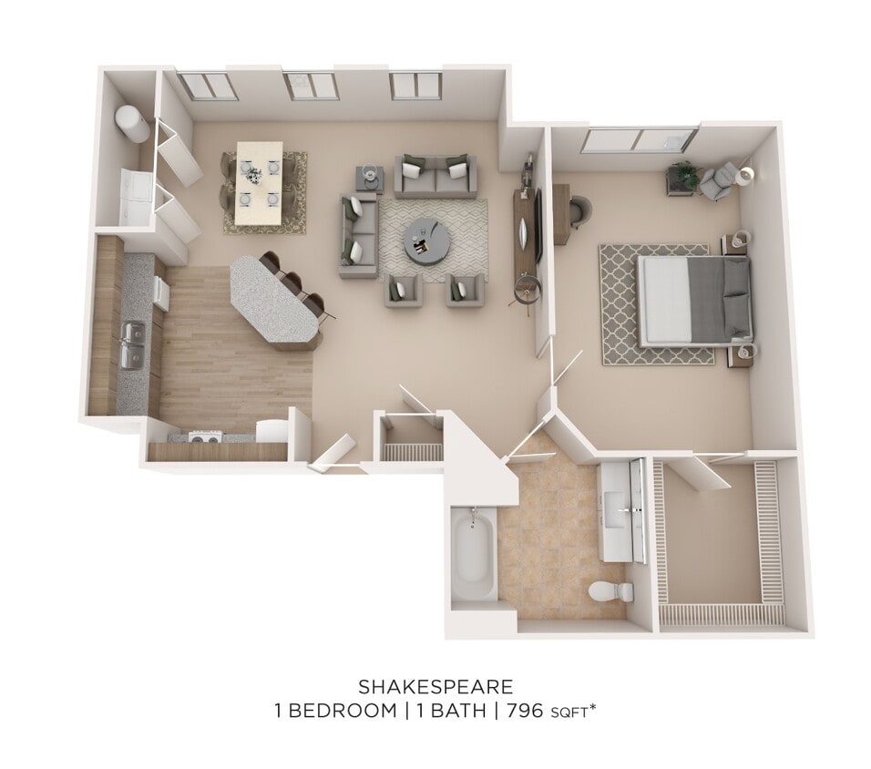 Floor Plan - Shakespeare