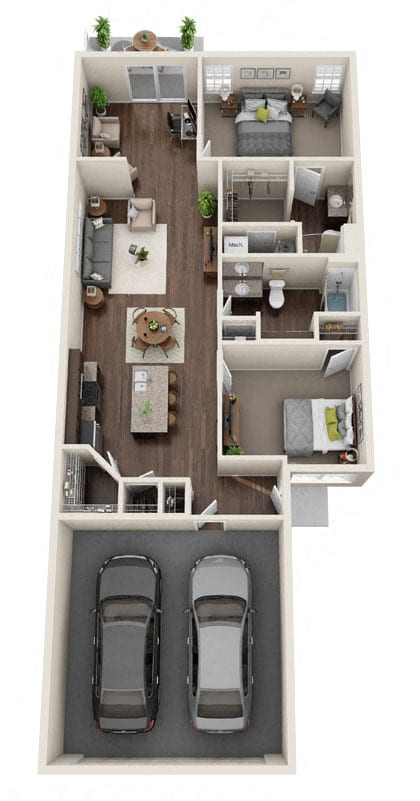 Floor Plan - Rosewood