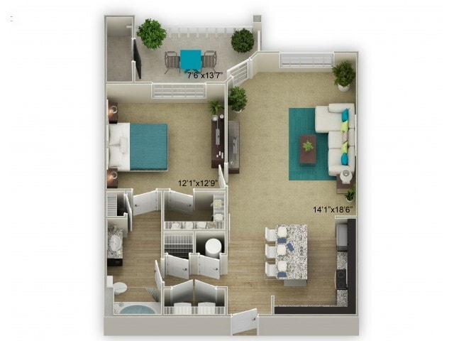 The Meadowview with Porch/Patio - Meadowview w/Screened In Patio or Porch