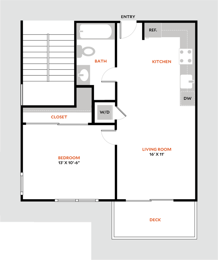 Floor Plan - Plan 1B