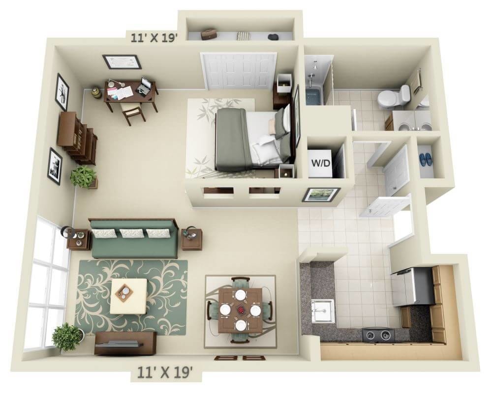 Floor Plan - Lafayette (P3 E1C)