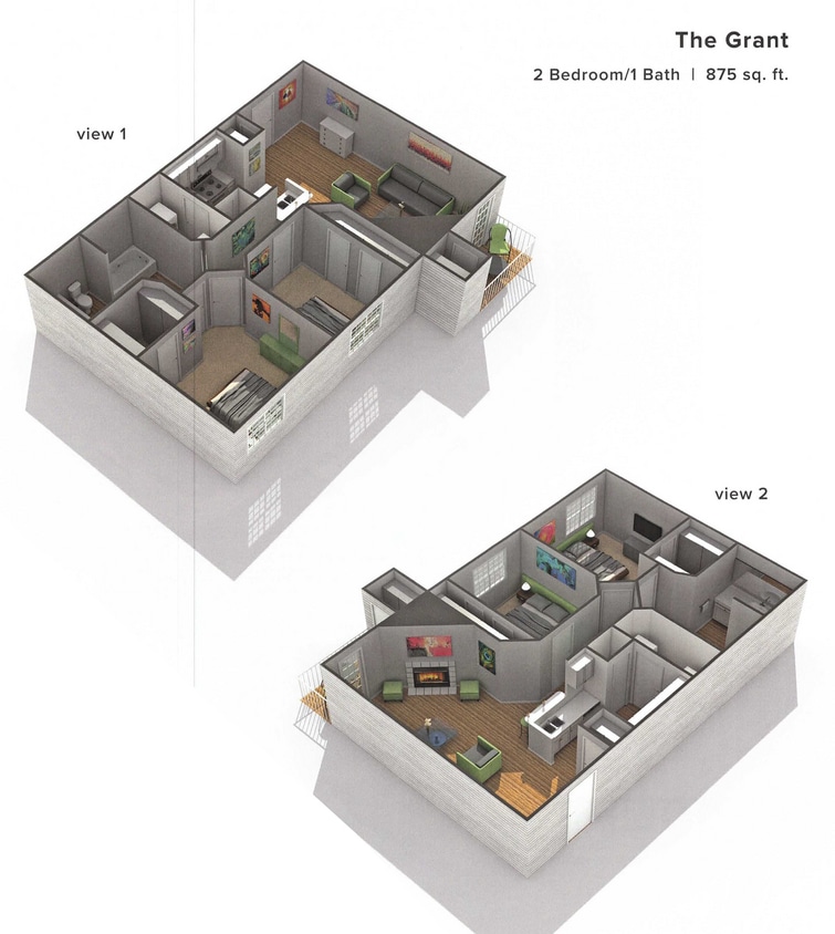 Floor Plan - The Grant