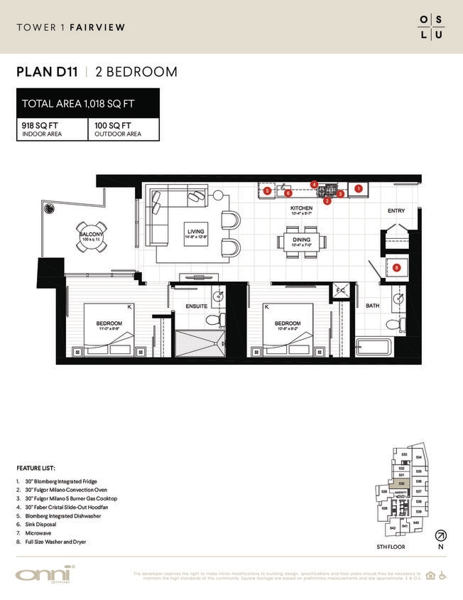 Floor Plan - Fairview D11