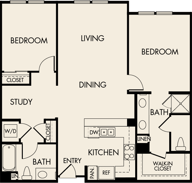 Floor Plan - 22B: The Davinci