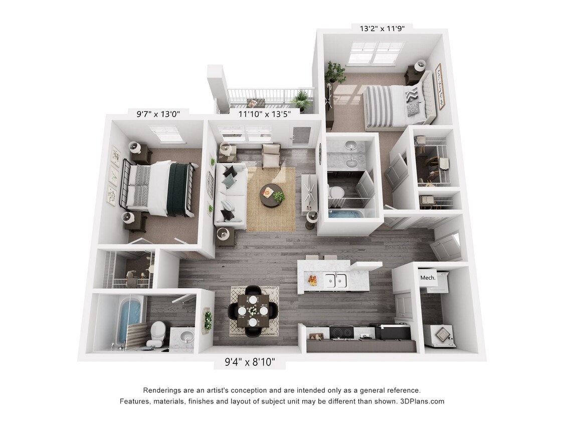 Floor Plan - The Graymere