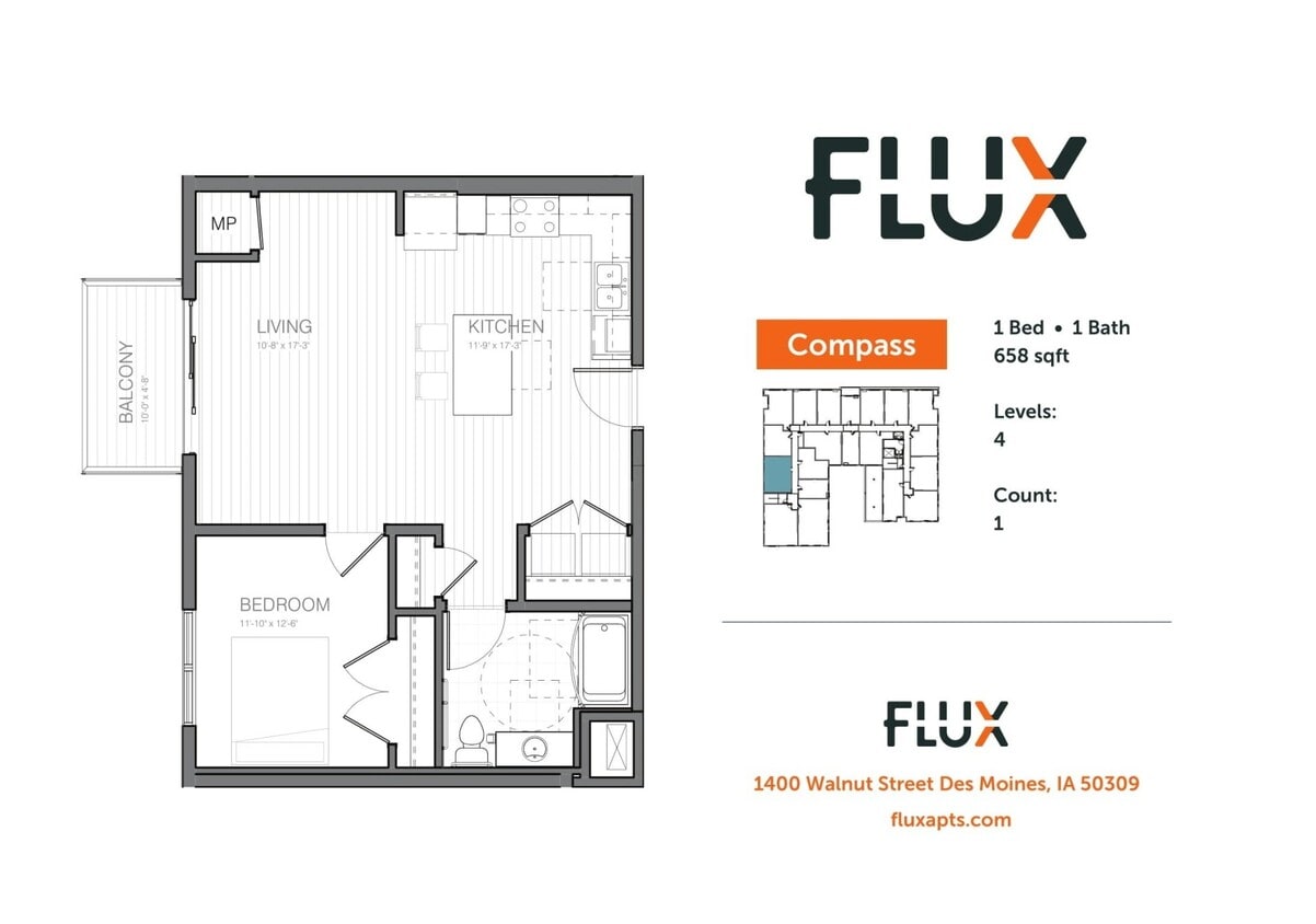 Floor Plan - Compass