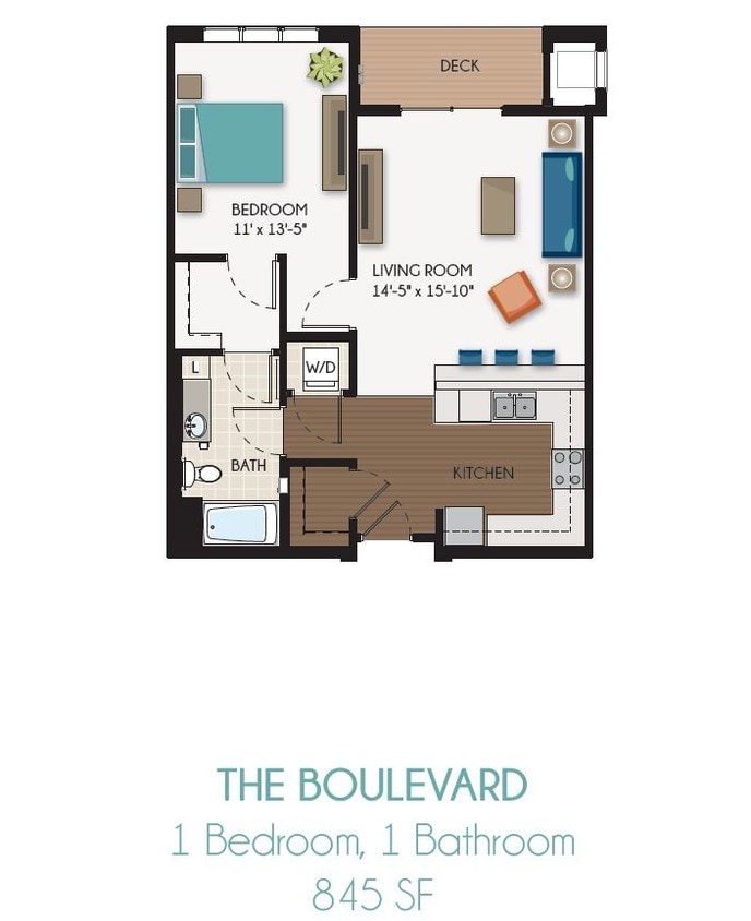 Floor Plan - The Boulevard