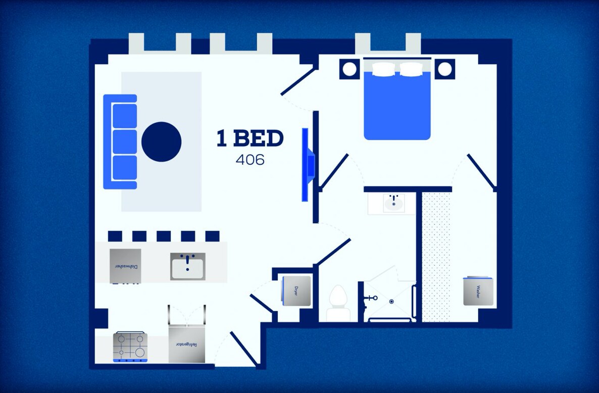 Floor Plan - 1006