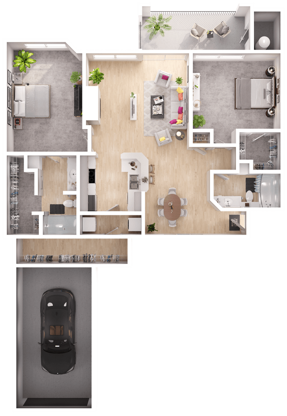 Floor Plan - B2A