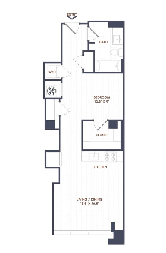 Floor Plan - Studio-S06