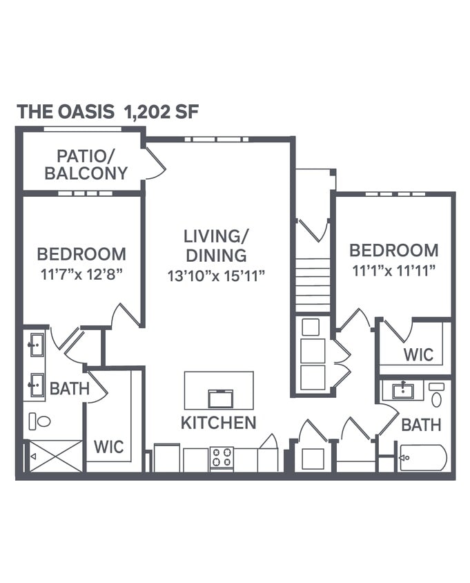 Floor Plan - The Oasis