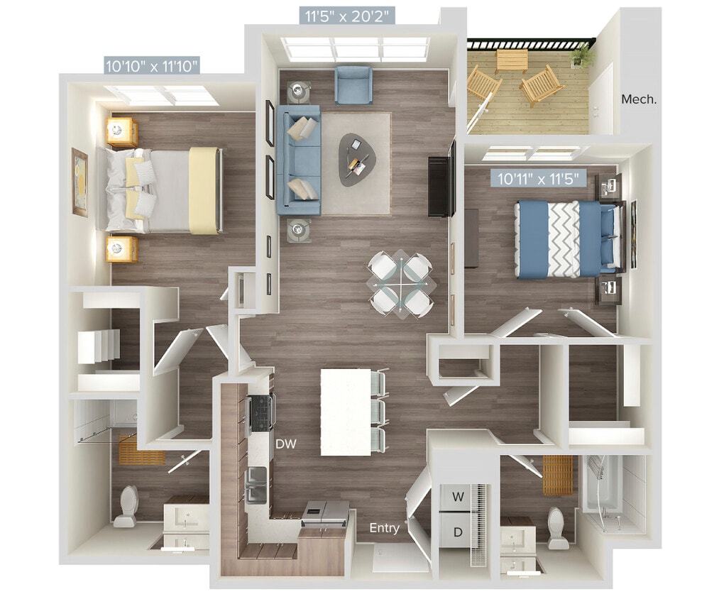 Floor Plan - B4-236-237