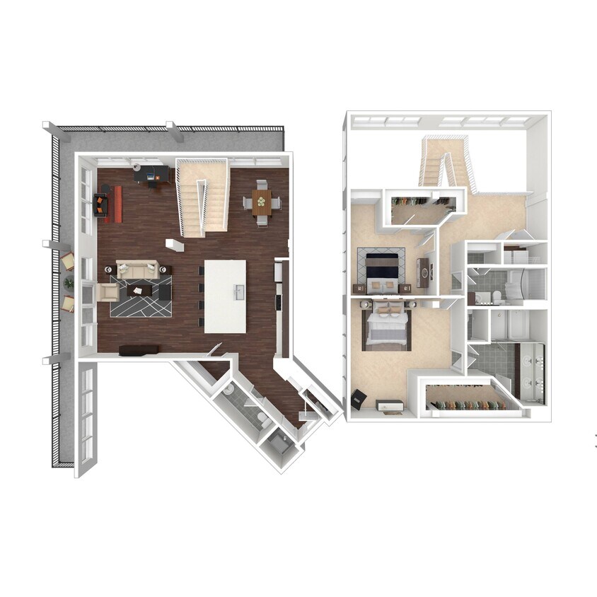 Floor Plan - 2J