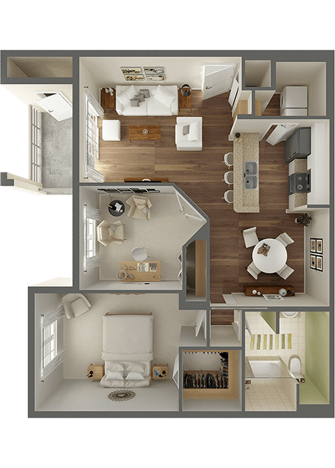 Floor Plan - St. Lucie