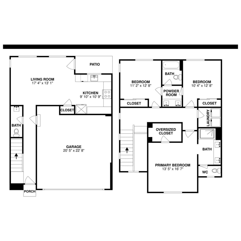 Floor Plan - Duet 1