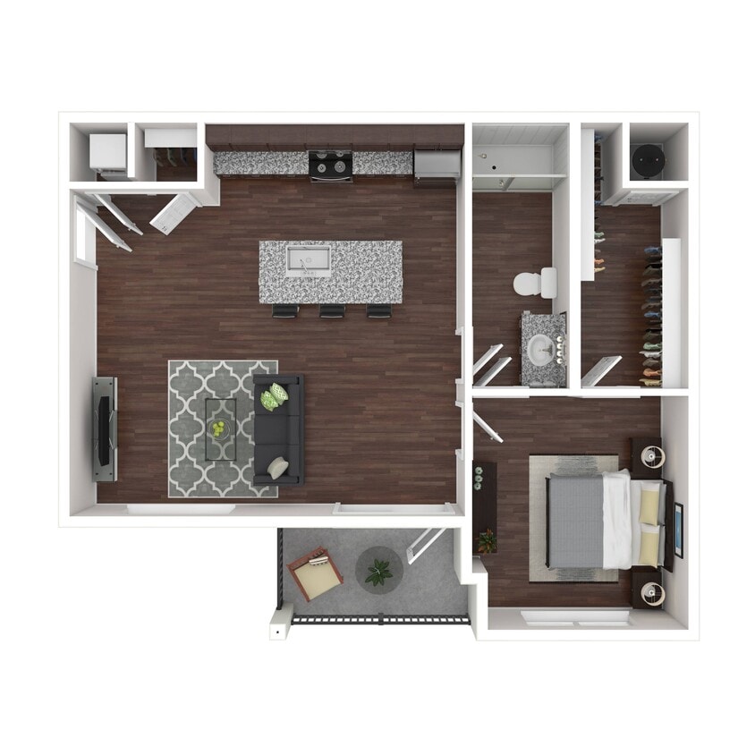 Floor Plan - 1B