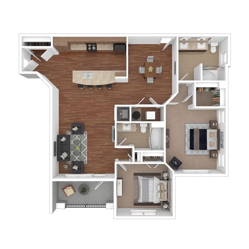 Floor Plan - 2B