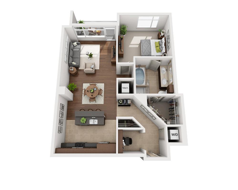 Floor Plan - Plan E (A1E)