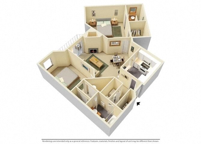 Floor Plan - Hermitage and Hermitage 2