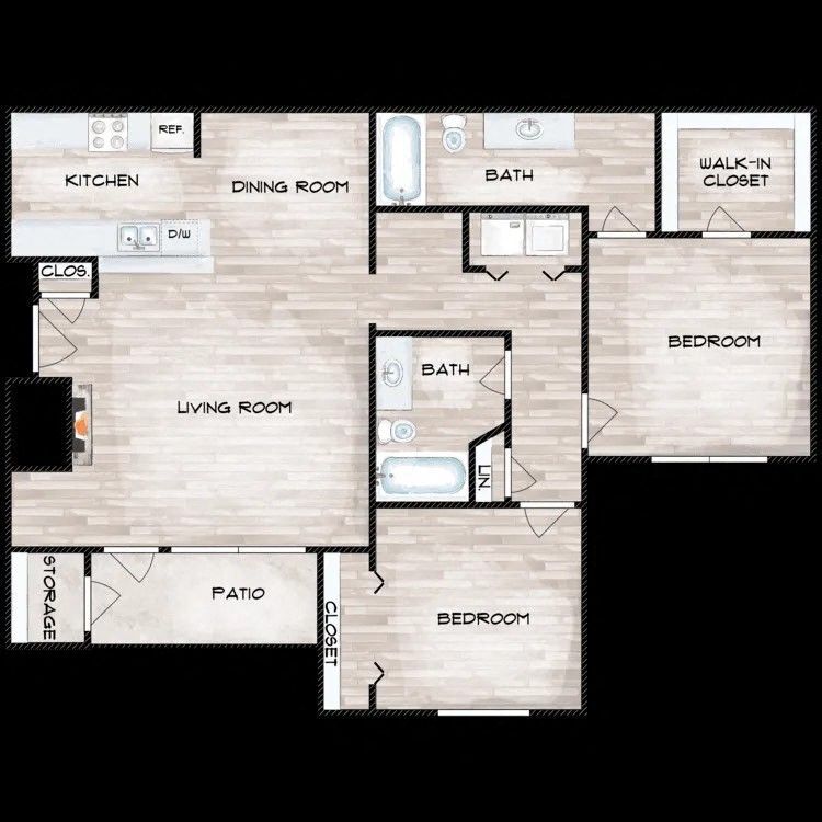 Floor Plan - Sobe