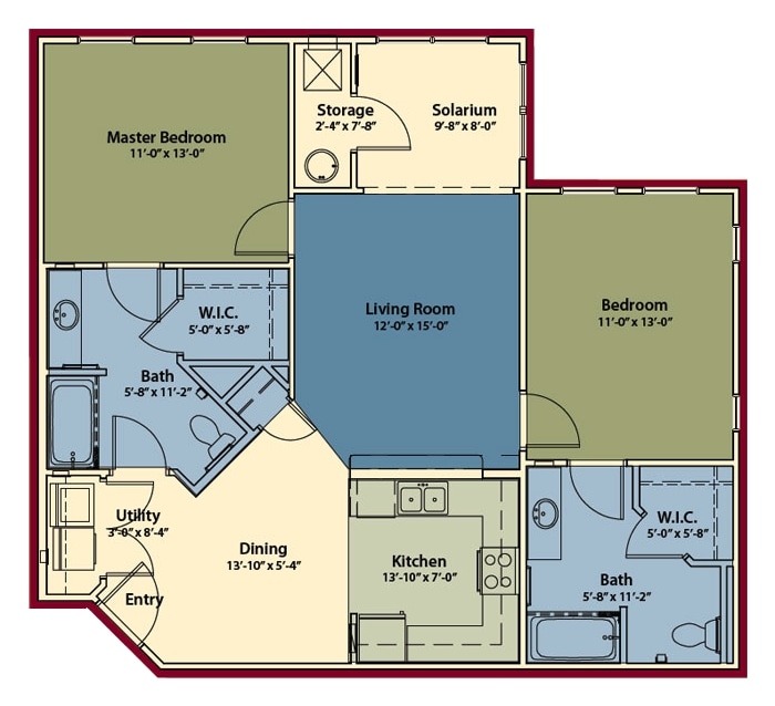 Floor Plan - The Franklin