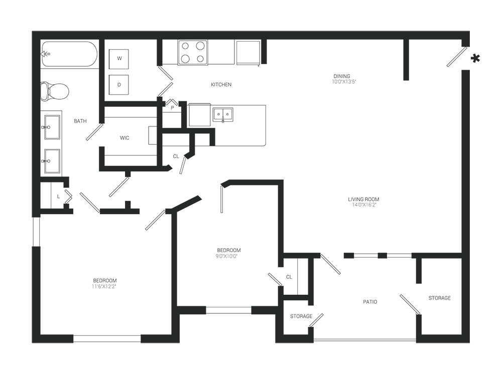 Floor Plan - Windward