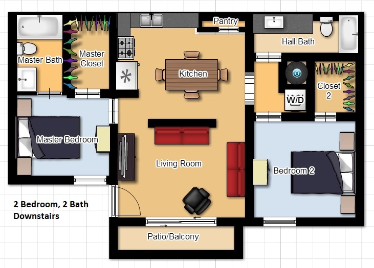 Floor Plan - 2.2 Rehab