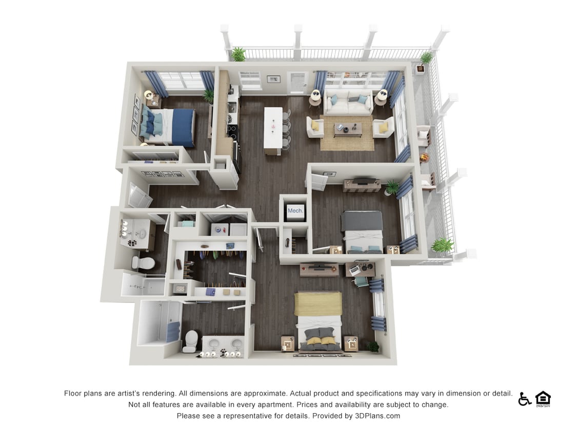 Floor Plan - 3A