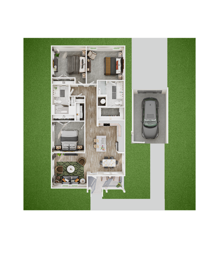 Floor Plan - Single Family - C2