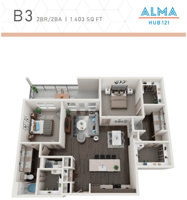 Floor Plan - B3