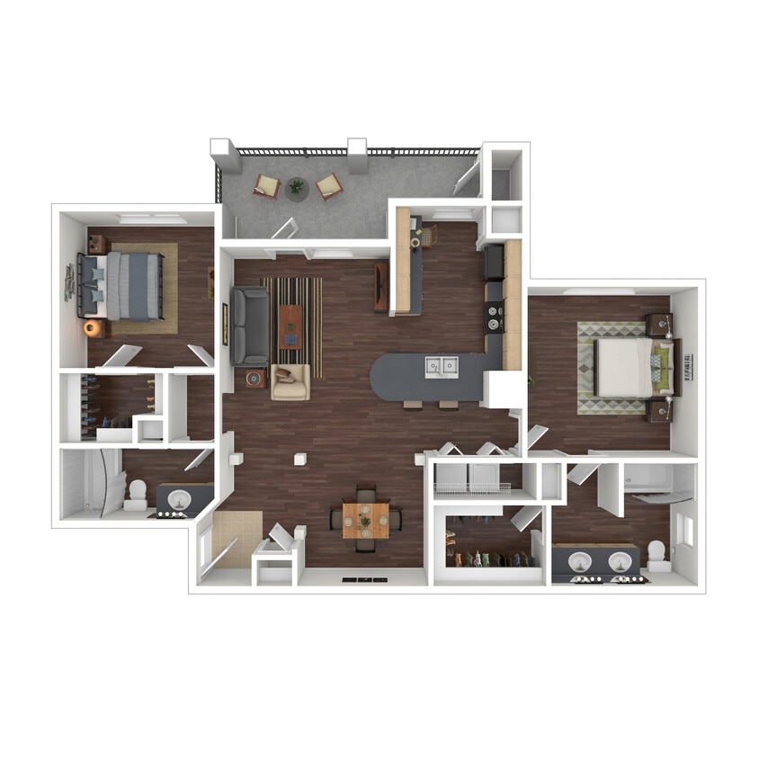 Floor Plan - 2C