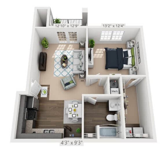 Floor Plan - The Catawba