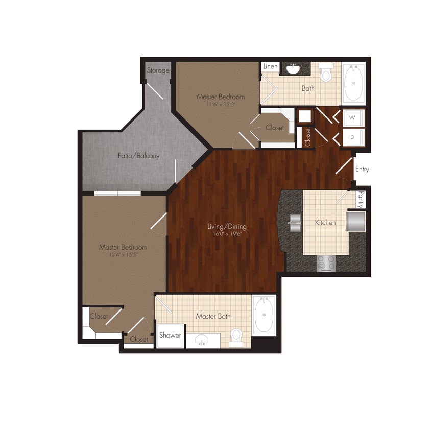 Floor Plan - The Kipling