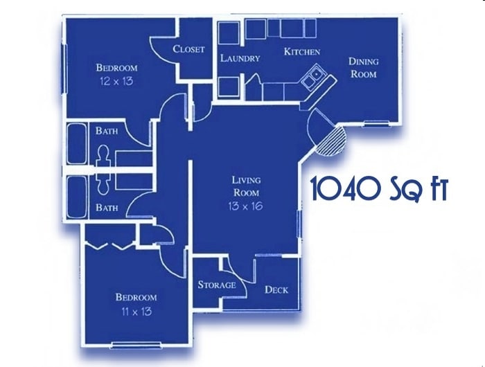 2BR/2BA - 2 Bed 2 Bath Garden