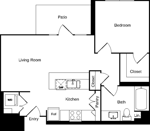 Floor Plan - Flat A