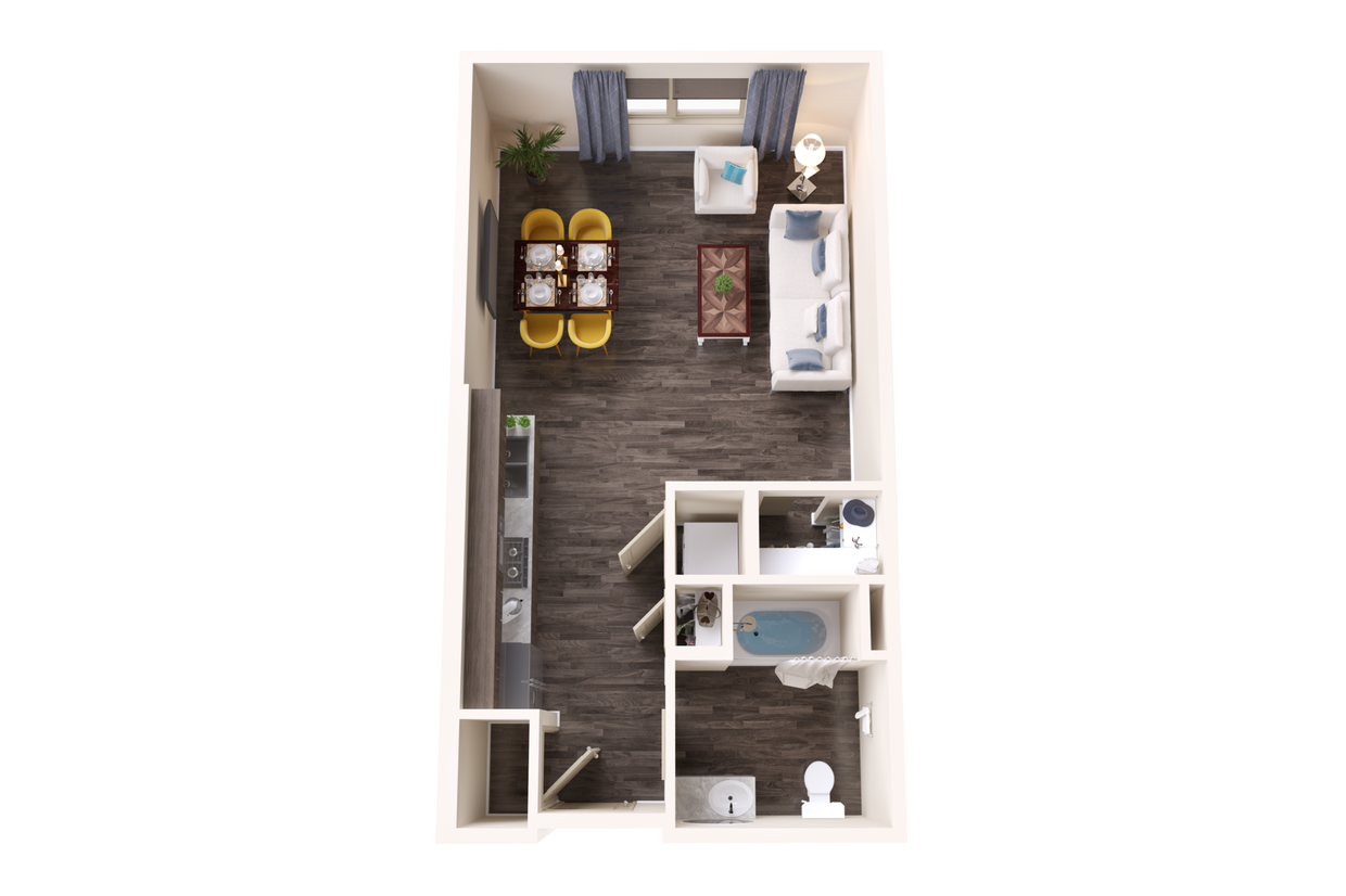 Studio Apartment at Terra Apartments - Agate