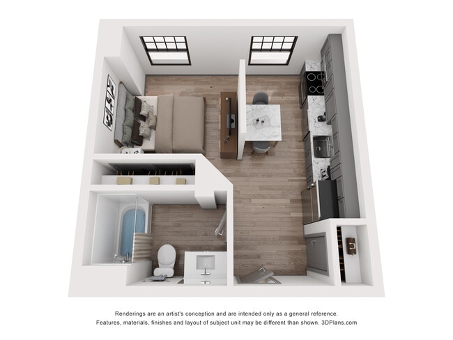 Unit B - Monterey Apartments