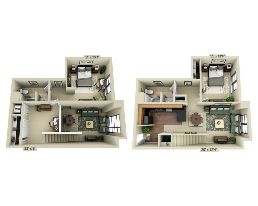 Floor Plan - Dolores B2E Loft