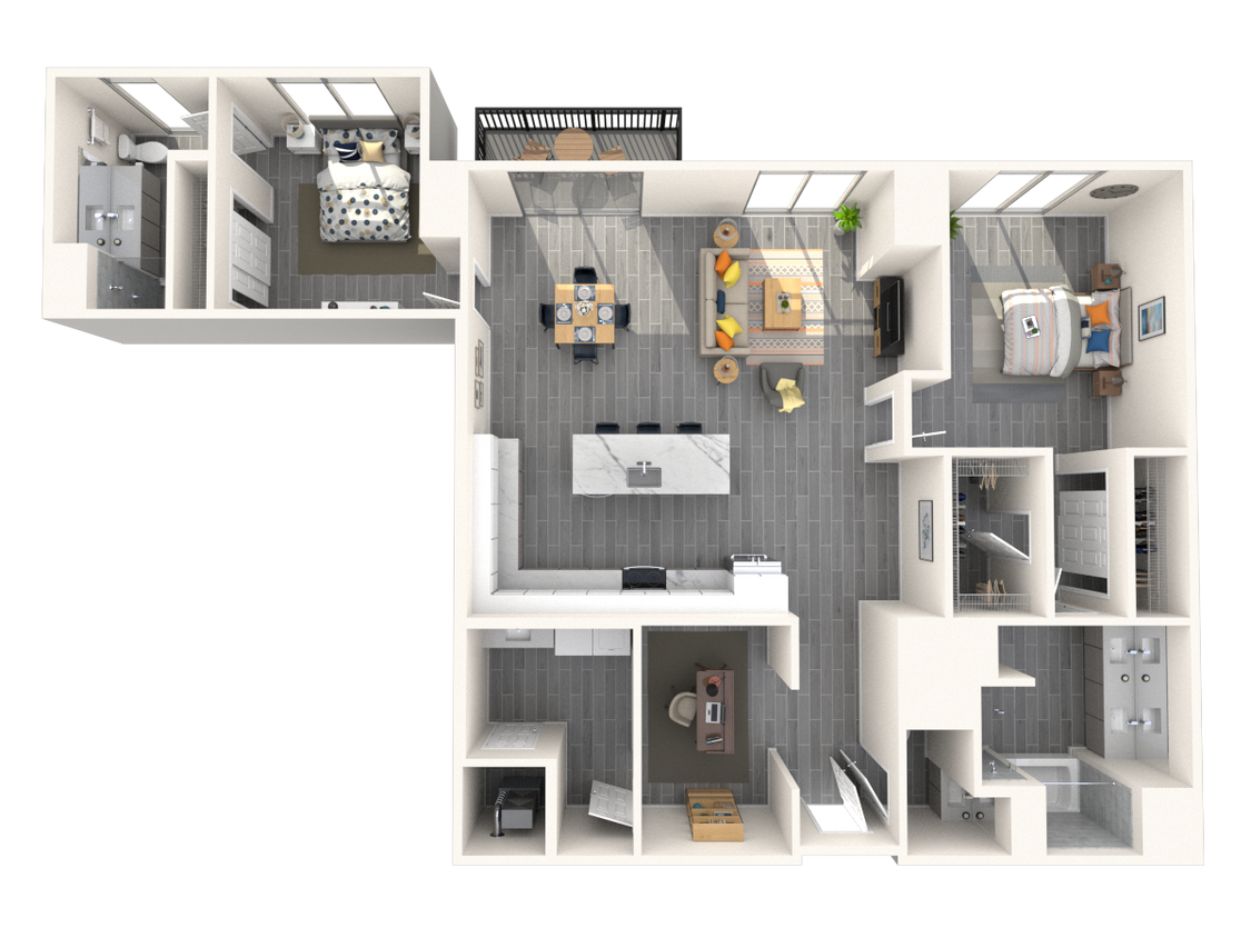 Floor Plan - BS4 - Penthouse South Residence