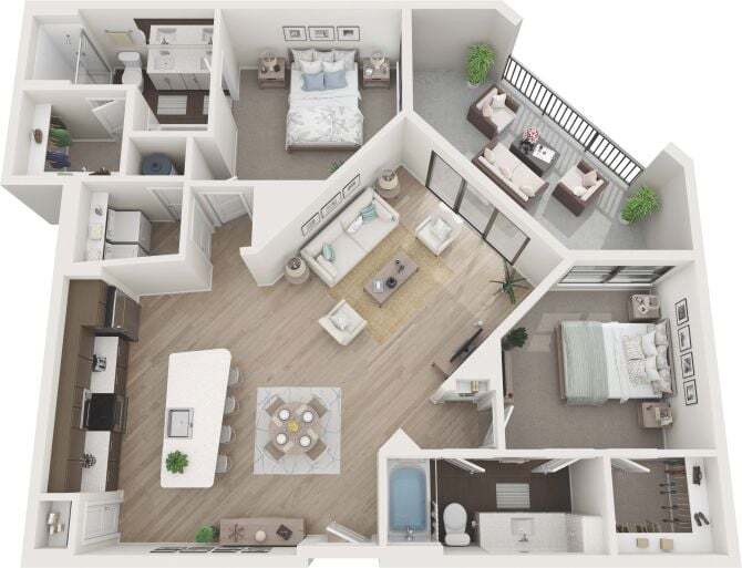 Floor Plan - B2 Chelsea