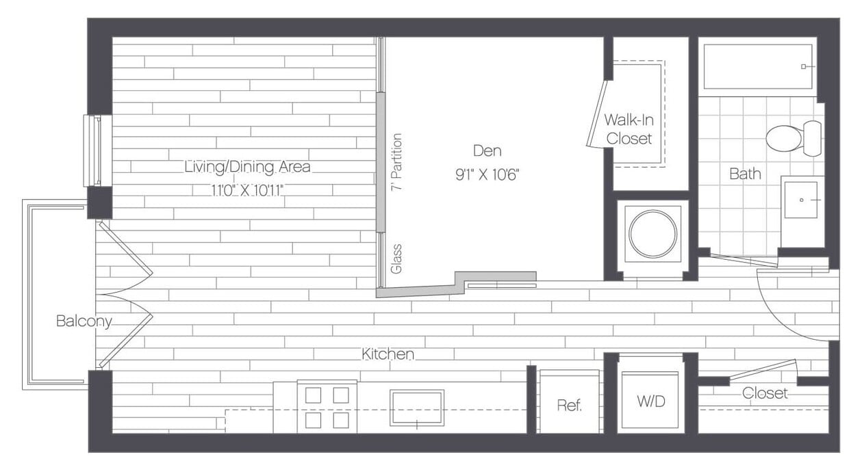 Floor Plan - Studio-S2