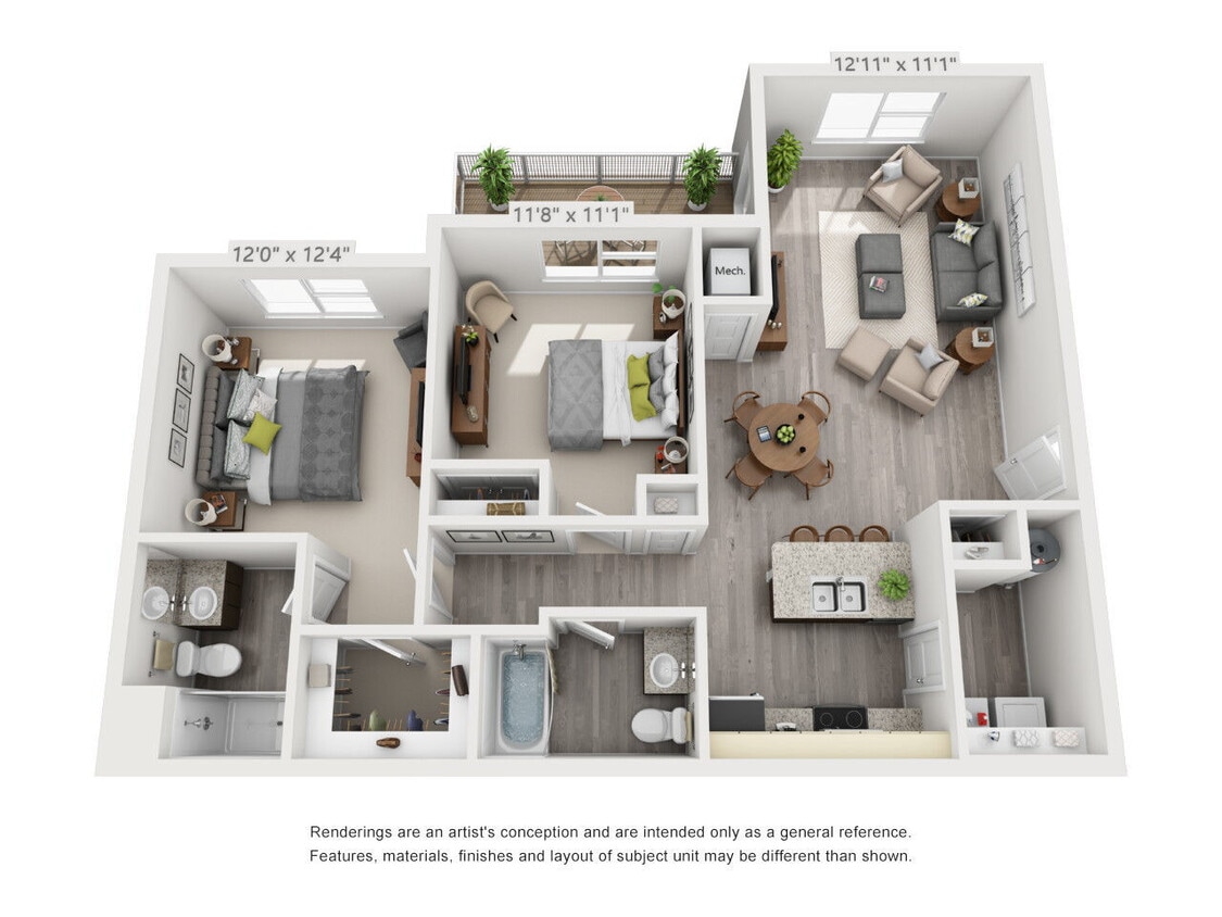 Floor Plan - The Crescendo