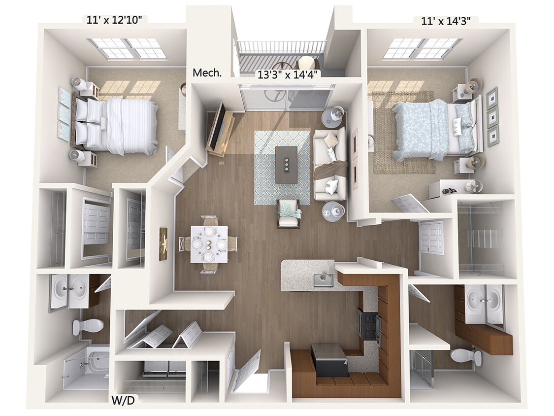 Floor Plan - B4-H-Floor1