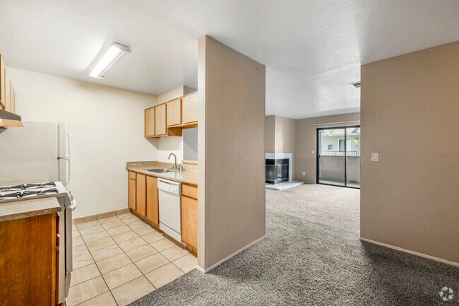 View from breakfast nook towards livingroom - TRACY PARK