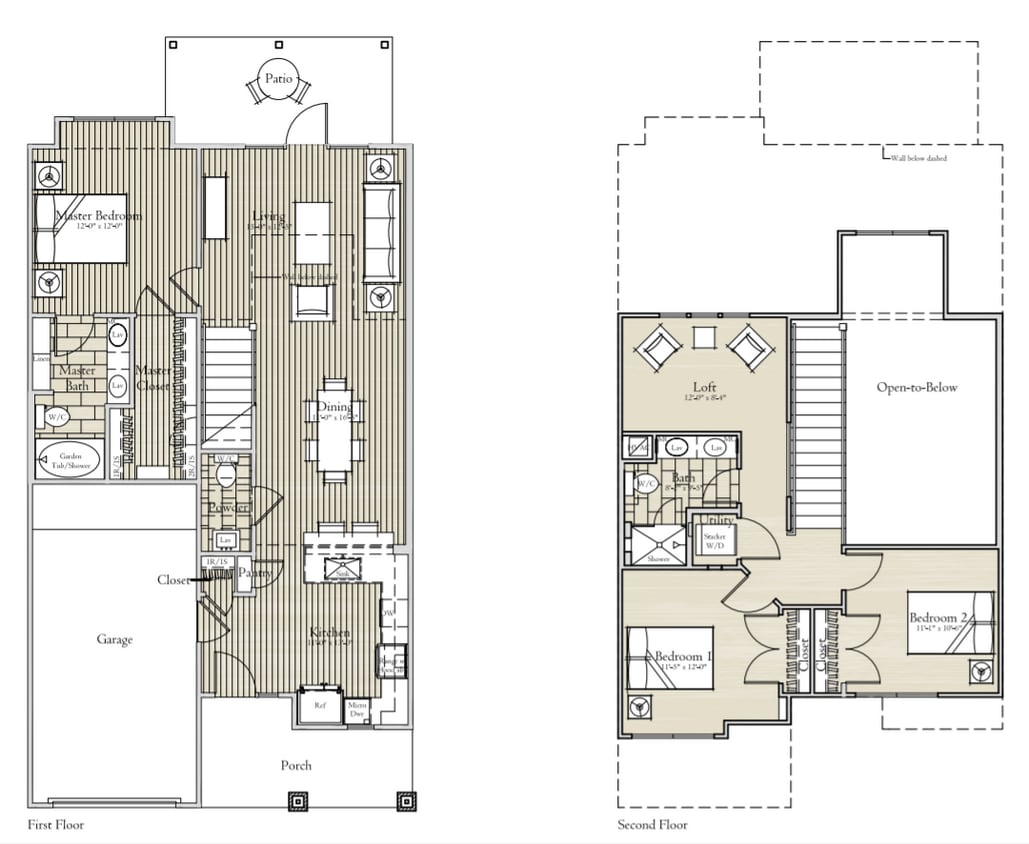 Floor Plan - C2C Townhome