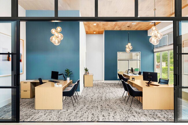 Welcoming Leasing Lobby - Bexley 3FIVE
